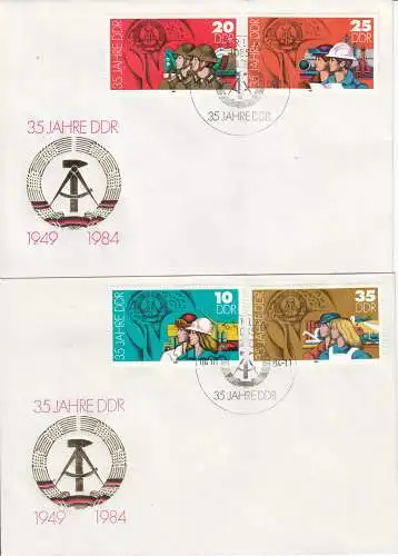 DDR  Nr FDC 2898/901