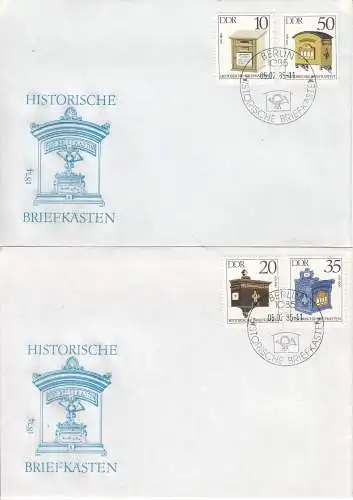 DDR  Nr FDC 2924/27