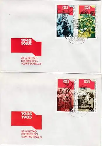 DDR  Nr FDC 2941/44