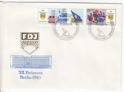 DDR  Nr FDC 2947/48