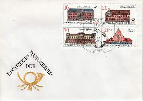 DDR  Nr FDC 3067/70