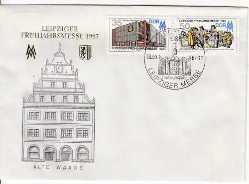 DDR  Nr FDC 3080/81