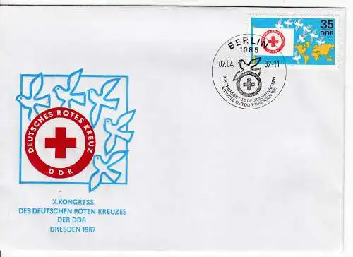 DDR  Nr FDC 3088
