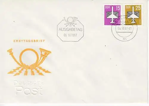 DDR  Nr FDC 3128/29