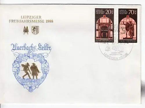 DDR  Nr FDC 3153/54