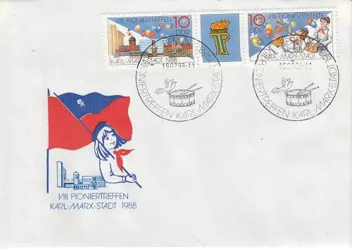 DDR  Nr FDC 3181/82
