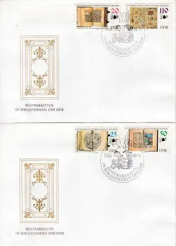 DDR  Nr FDC 3340/43