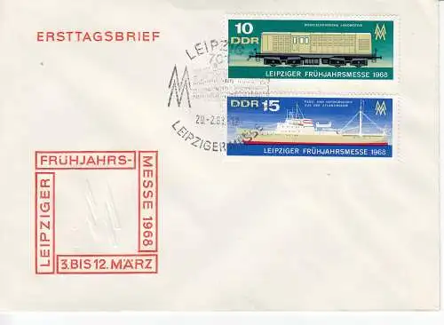DDR  Nr FDC 1349/50