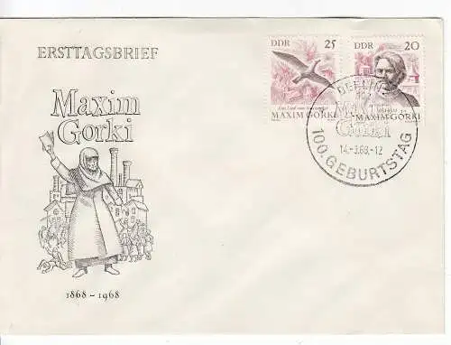 DDR  Nr FDC 1351/52