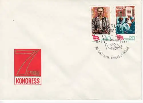 DDR  Nr FDC 1363/64