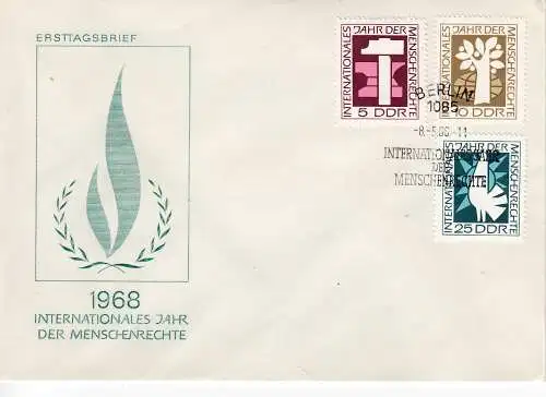 DDR  Nr FDC 1368/70