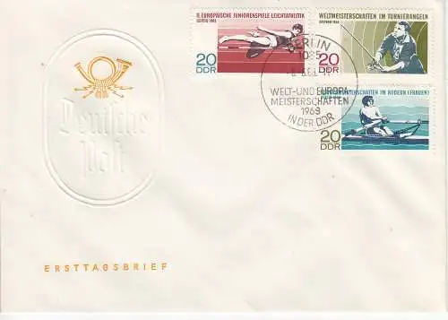 DDR  Nr FDC 1372/74