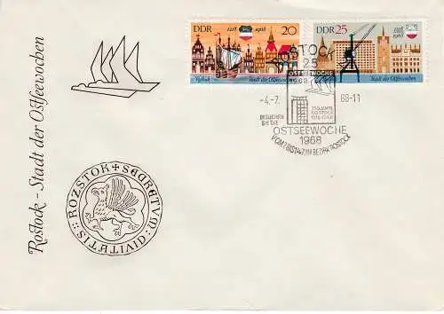DDR  Nr FDC 1384/85