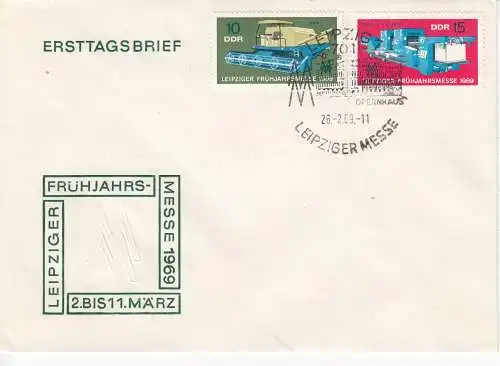 DDR  Nr FDC 1448/49