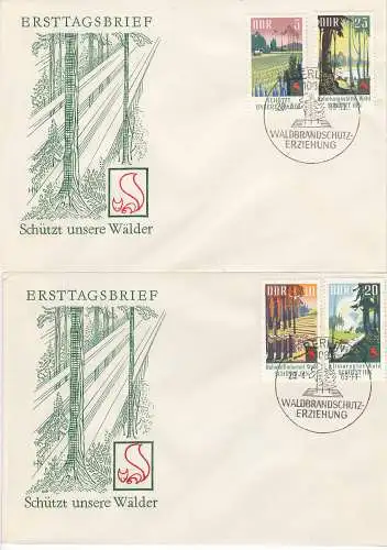 DDR  Nr FDC 1462/65