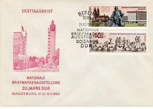 DDR  Nr FDC 1513/14