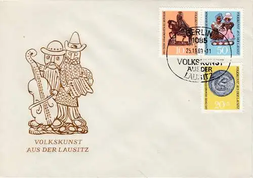 DDR  Nr FDC 1521/23