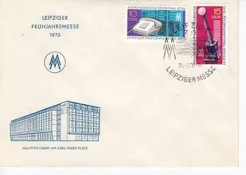 DDR  Nr FDC 1551/52