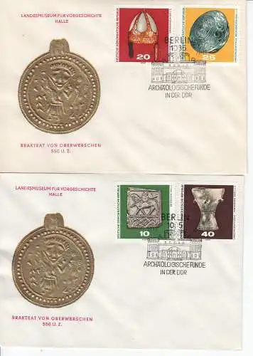 DDR  Nr FDC 1553/56