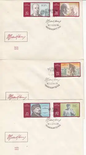 DDR  Nr FDC 1557/61