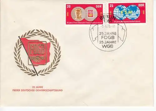 DDR  Nr FDC 1577/78