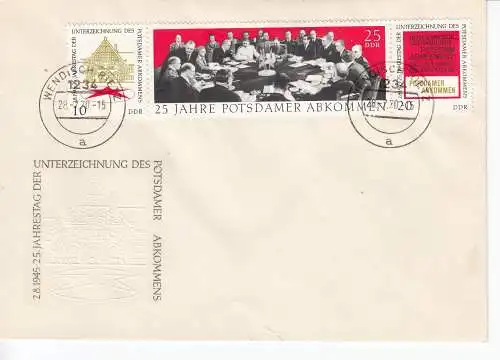 DDR  Nr FDC 1598/600