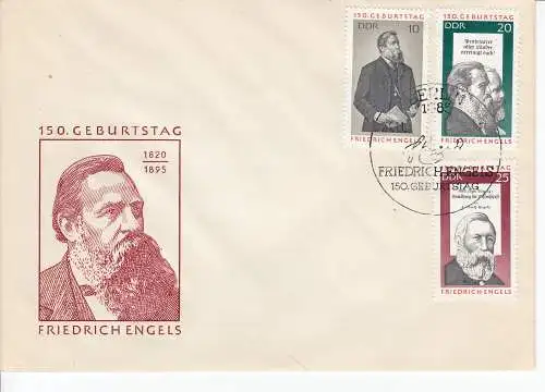 DDR  Nr FDC 1622/24