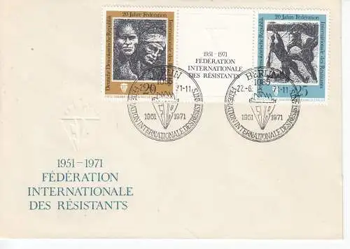 DDR  Nr FDC 1680/81