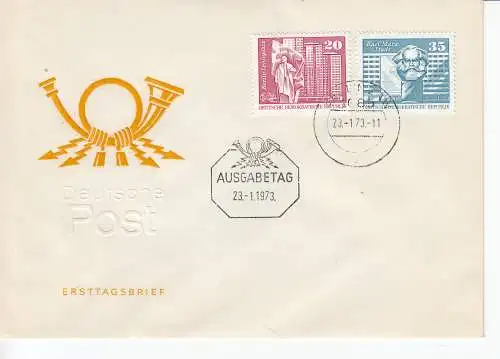 DDR  Nr FDC 1820/21