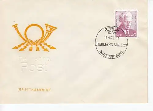 DDR  Nr FDC 1855