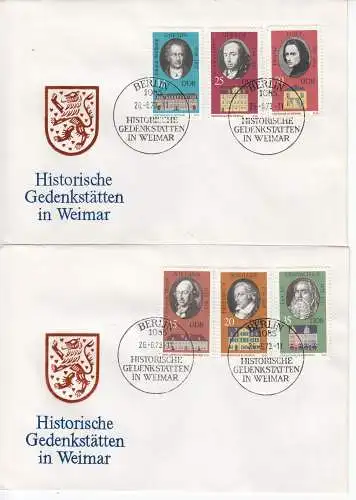 DDR  Nr FDC 1856/61