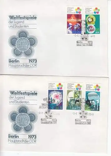 DDR  Nr FDC 1862/66