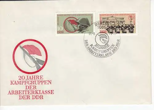 DDR  Nr FDC 1874/75