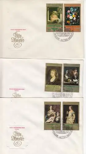 DDR  Nr FDC 1892/97