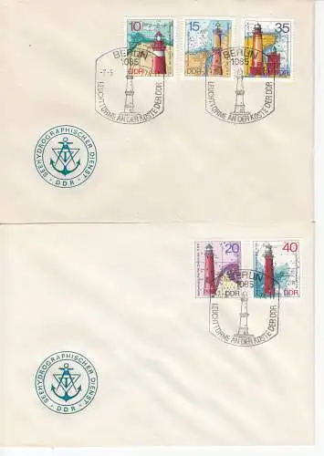 DDR  Nr FDC 1953/57