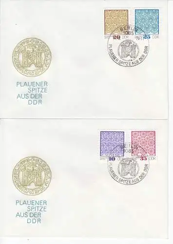 DDR  Nr FDC 1963/66