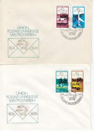 DDR  Nr FDC 1984/87