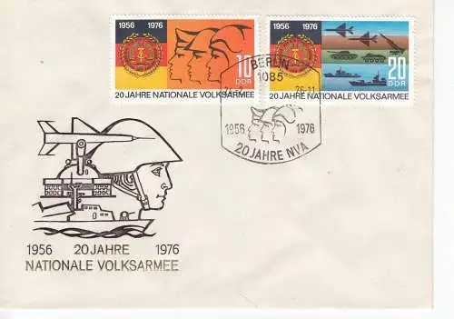 DDR  Nr FDC 2116/17