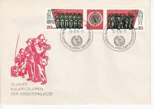 DDR  Nr FDC 2357/58