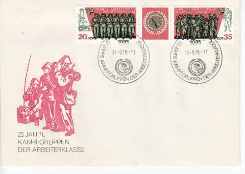 DDR  Nr FDC 2357/58
