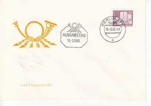 DDR  Nr FDC 2501