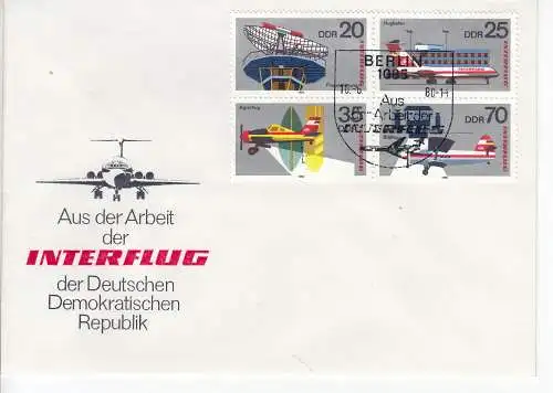 DDR  Nr FDC 2516/19