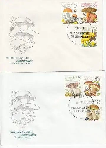 DDR  Nr FDC 2551/56