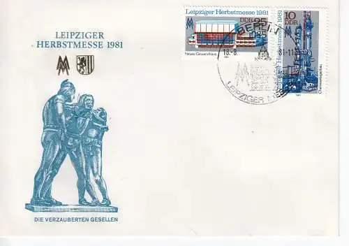 DDR  Nr FDC 2634/35