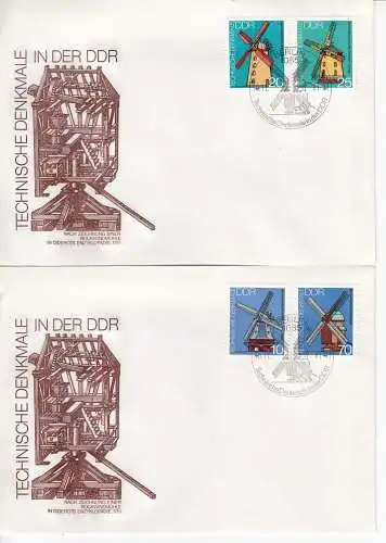 DDR  Nr FDC 2657/60