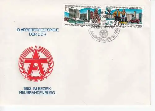 DDR  Nr FDC 2706/07