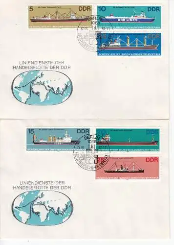 DDR  Nr FDC 2709/14