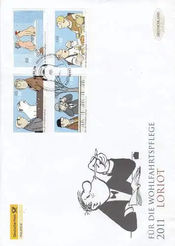 Bundesrep. Deutschland  Nr FDC 2836/39