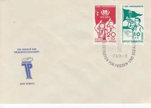 DDR  Nr FDC 645/46