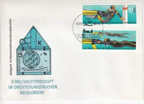 DDR  Nr FDC 2961/62